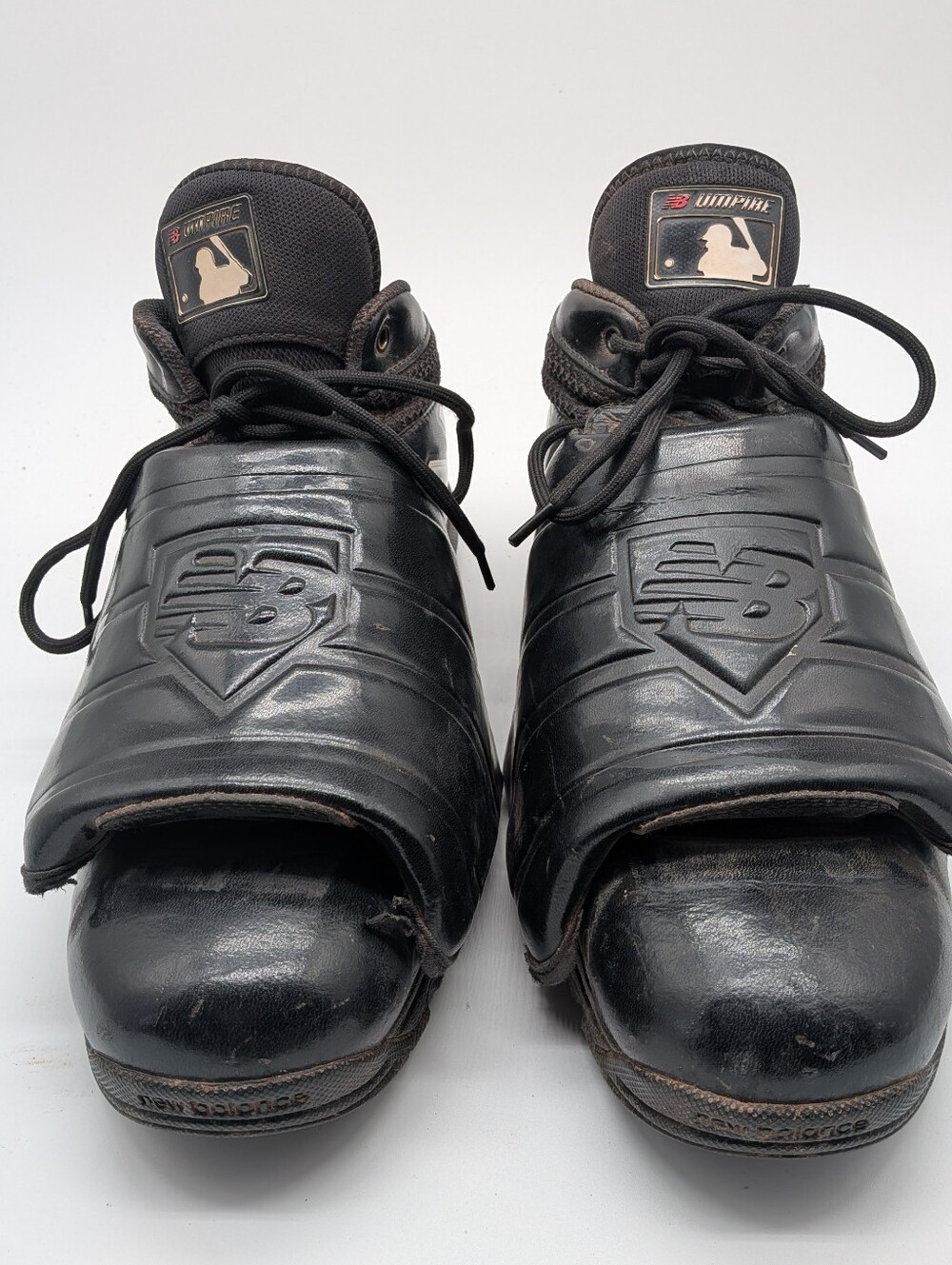 New Balance Umpire Plate Shoes Black Composite Toe Met Guard Baseball Size 13